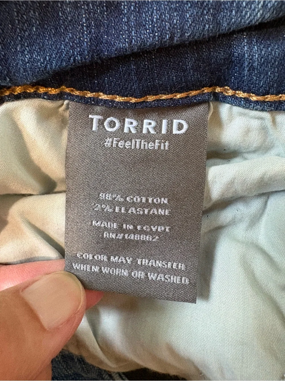 Torrid High Rise 90’s Straight Jeans.  Size 18R
